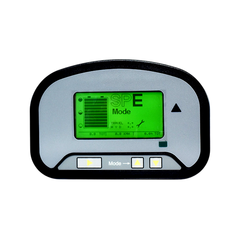 FLYB-0175 IP65 CAN Bus Segmenti 12V Elektrikli Endüstriyel Forkliftler İçin LCD Kontrol Paneli