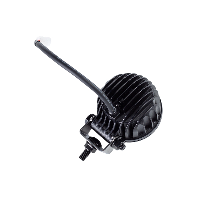 IP67 5W DC9-80V Eğik Yuvarlak Mavi Nokta Forklift Güvenlik Uyarı Işığı