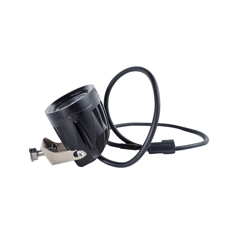 IP67 6W DC9-80V Oval Geniş Işın Kırmızı/Mavi Forklift Güvenlik Uyarı Işığı