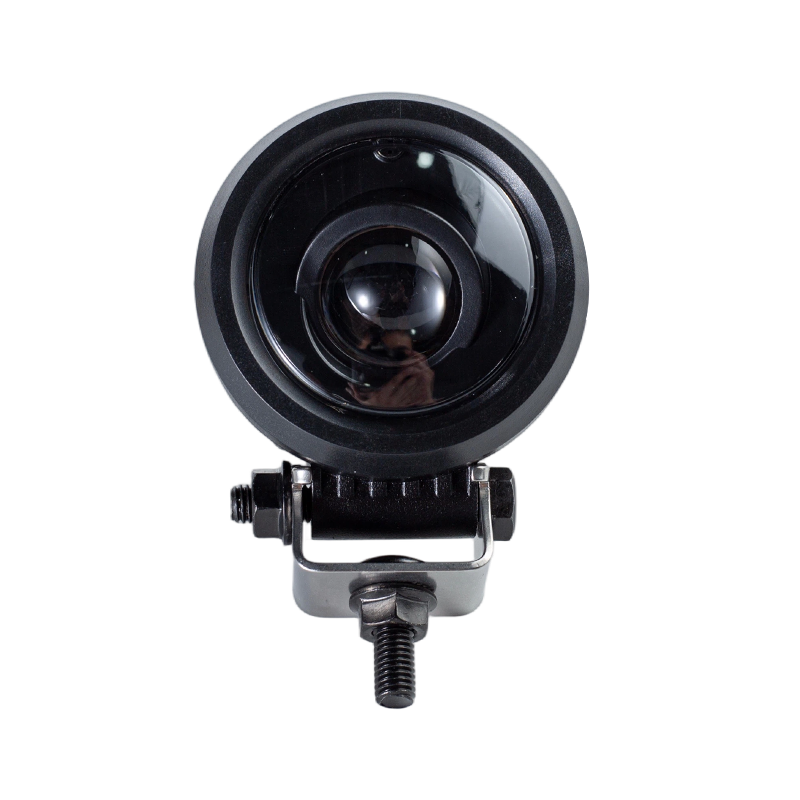 IP67 5W DC9-80V Eğik Yuvarlak Mavi Nokta Forklift Güvenlik Uyarı Işığı