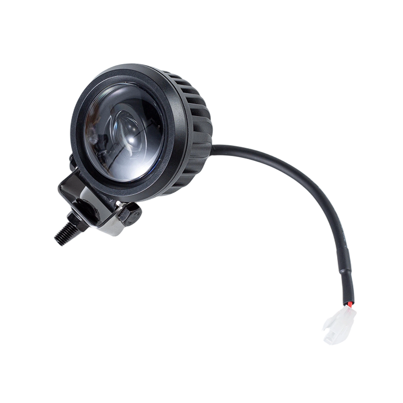 IP67 5W DC9-80V Eğik Yuvarlak Mavi Nokta Forklift Güvenlik Uyarı Işığı