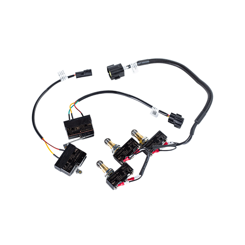 IP65 Toz Geçirmez Yağa Dayanıklı Geniş Sıcaklığa Dayanıklı Forklift Hidrolik Çok Yollu Valf Kontrolü Mikro Anahtar