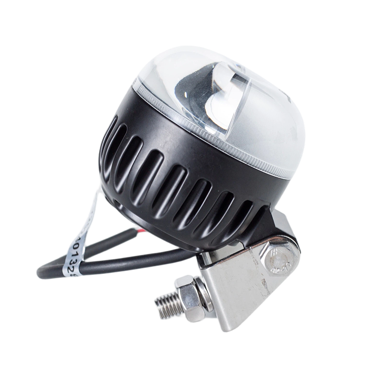 IP67 5W DC9-80V Yuvarlak Kırmızı/Mavi Işın Forklift Tehlikeli Alan Uyarı Işığı