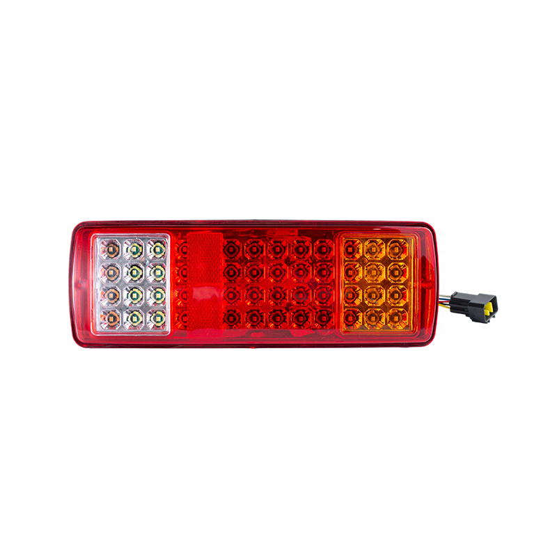 FLDJ-SSWD-002 IP55 6W DC12-24V 3 Renkli Entegre LED Arka Stop Lambası (Sinyal + Pozisyon Lambası + Geri Vites Lambası)