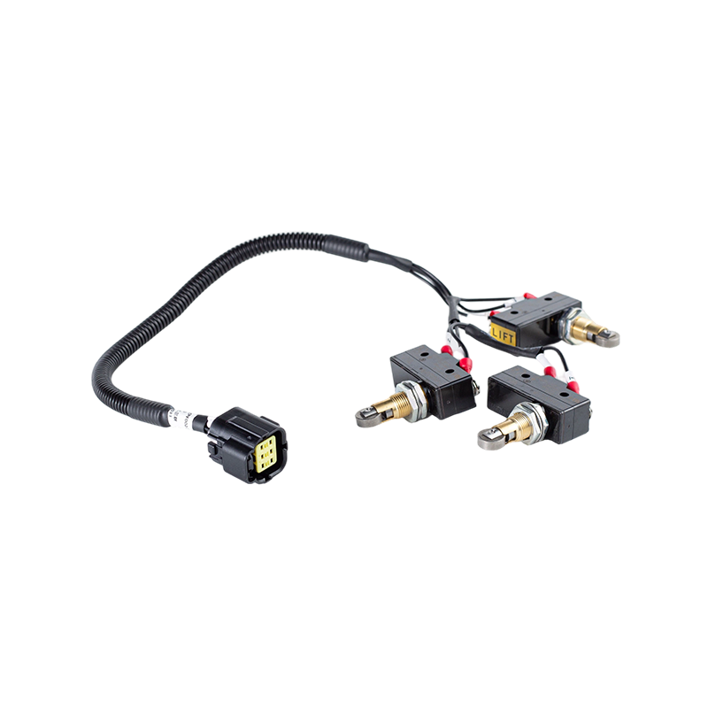 IP65 Toz Geçirmez Yağa Dayanıklı Geniş Sıcaklığa Dayanıklı Forklift Hidrolik Çok Yollu Valf Kontrolü Mikro Anahtar