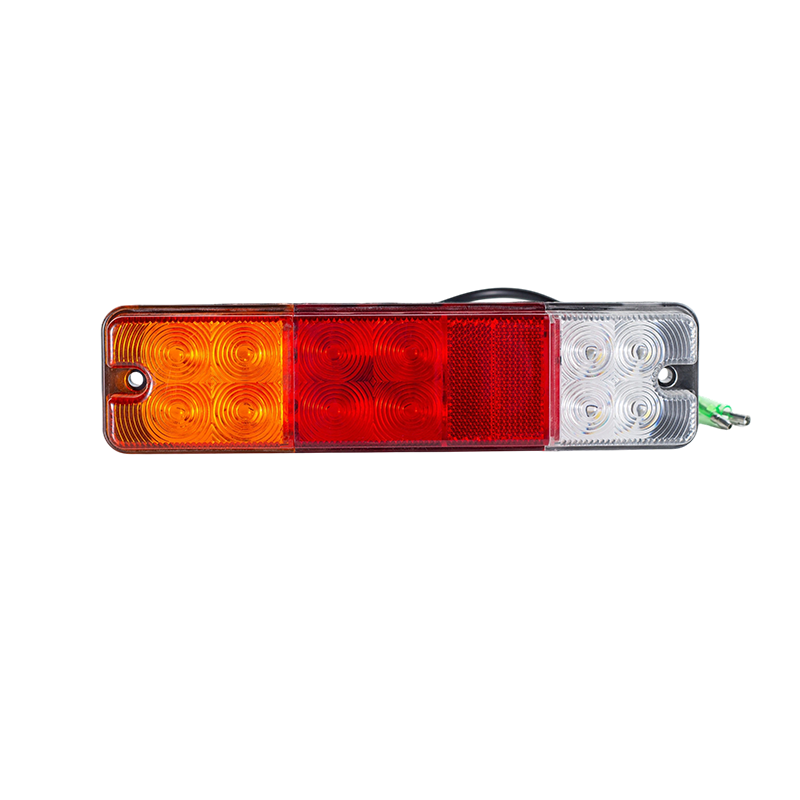003 Endüstriyel Araçlara Yönelik Forkliftler ve Yükleyiciler için Entegre 3 Renkli LED Arka Stop Lambası