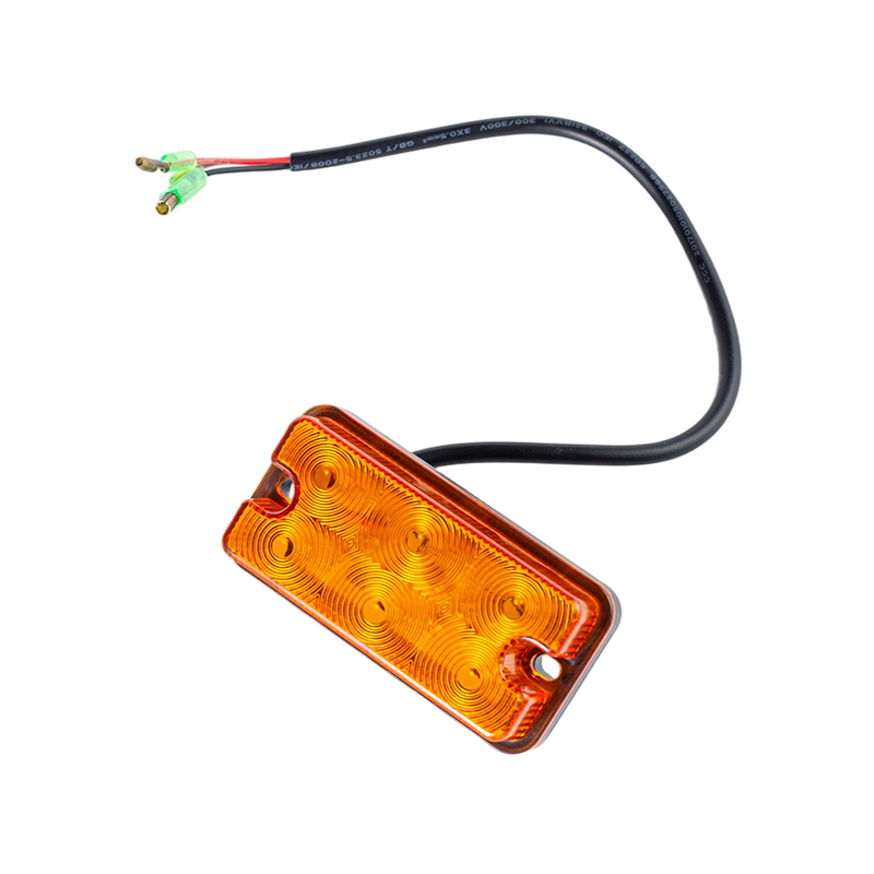 Çeşitli Mühendislik Araçları için Kompakt IP66 LED Ön Konum ve Genişlik Gösterge Işığı