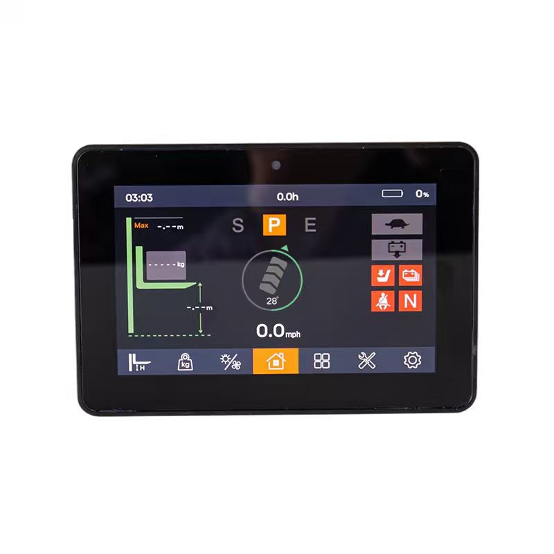 IP66 5 inç Yatay CAN Bus Dokunmatik Kontrol Paneli / DC16V-DC120V Geniş Gerilim FLYB-1005-1