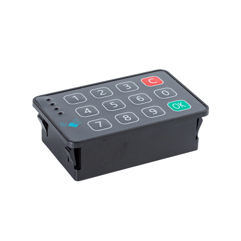 Tuş Takımlı Yatay IC Kart Okuyucu / CAN2.0 125K Baud / Endüstriyel Araç Filo Yönetimi Erişim Kontrolü