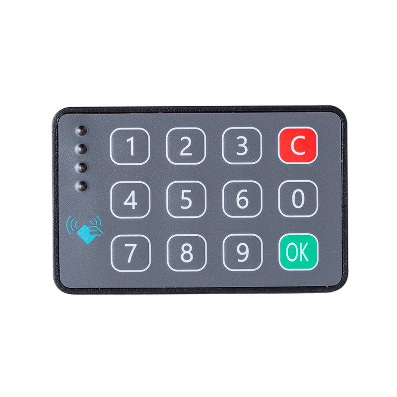 Tuş Takımlı Yatay IC Kart Okuyucu / CAN2.0 125K Baud / Endüstriyel Araç Filo Yönetimi Erişim Kontrolü